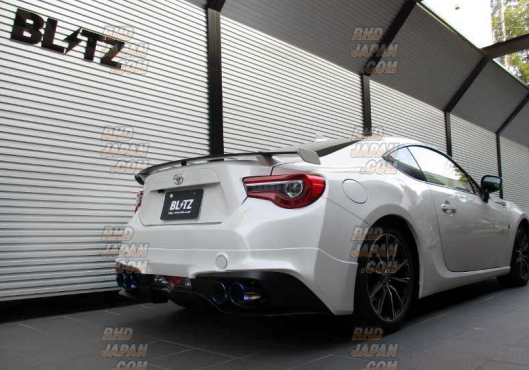 Blitz Nur-Spec VSR Quad Model Muffler Exhaust System - ZN6 TRD